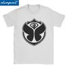 Tomorrowlands Music T Shirts Unisex Women Pure Cotton Casual T-Shirt Belgian Electronic Dance Tee Shirt Clothing Big Size Unisex