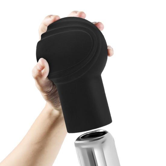 Насадка для штанги «Мина» Нескользящая силиконовая Т-образная насадка для тяги Легко установить Аксессуары для силовых тренировок со штангой