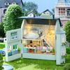 DIY Dollhouse Miniature Kits 3D Puzzle Building Collectibles with Furniture