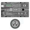 NEEWER F100 1280x800 IPS Screen Camera Field Monitor Kit with 2600mAh Rechargeable Battery Pack and USB Compatible with DSLR Cameras 7-inch