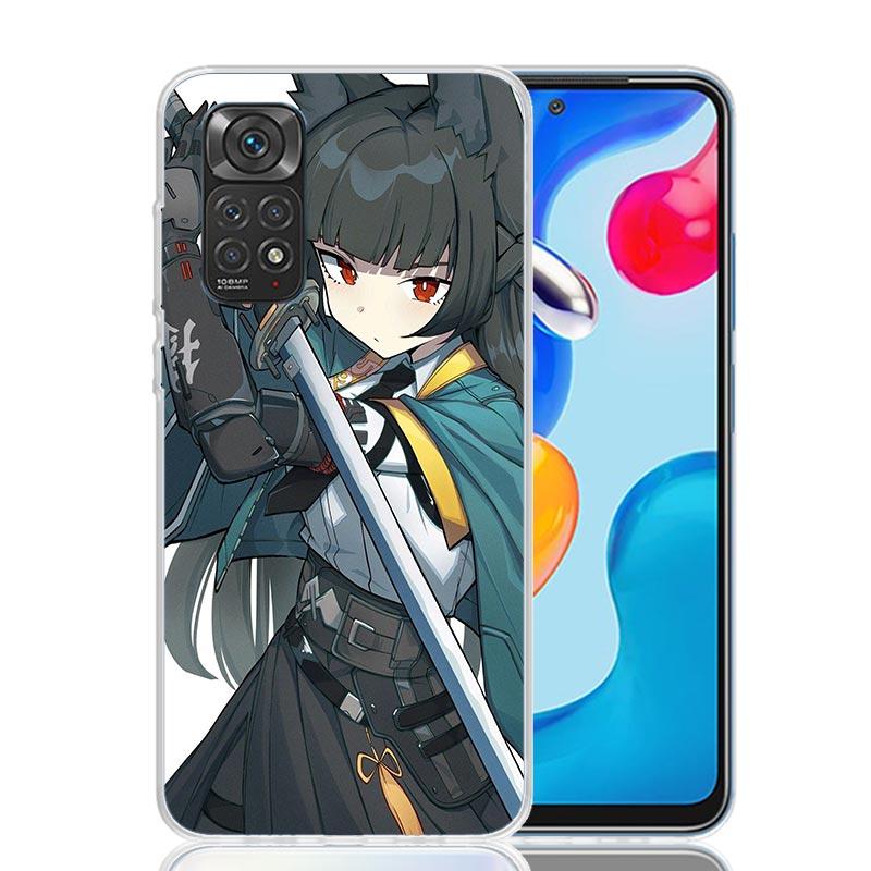 Чехол для телефона Zenless Zone Zero Hoshimi Miyabi для Xiaomi Redmi Note 15 14 13 12S 12 Pro Plus 11S 11E 11 11T 10S 10 Арт Мягкий Узор