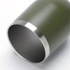 Stainless Steel Wine Cup with Leak-Proof Lid Hot Cold Drinks Portable Travel Cup Anti-Slip Design Insulated Thermal Mug