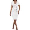 Women's Elegant Casual Outfits For Work Business Costume Pencil Skirt Suit Set