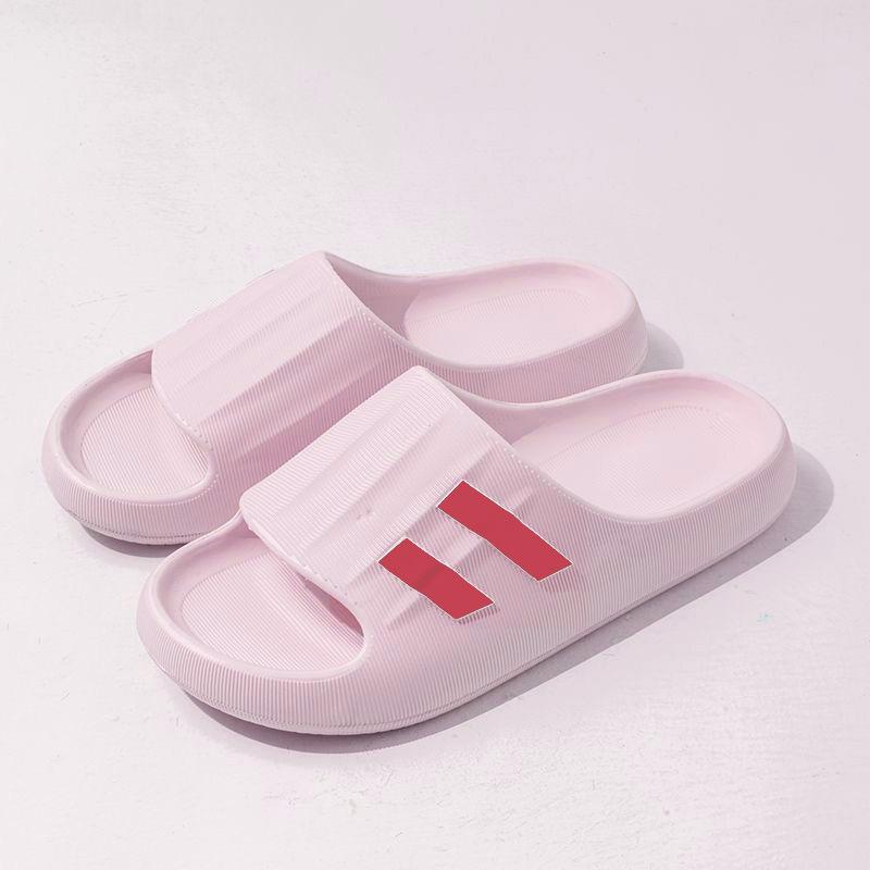 Женские летние домашние тапочки на толстой подошве, банные, нескользящие, студенческие, американские, простые, парные тапочки для мужчин