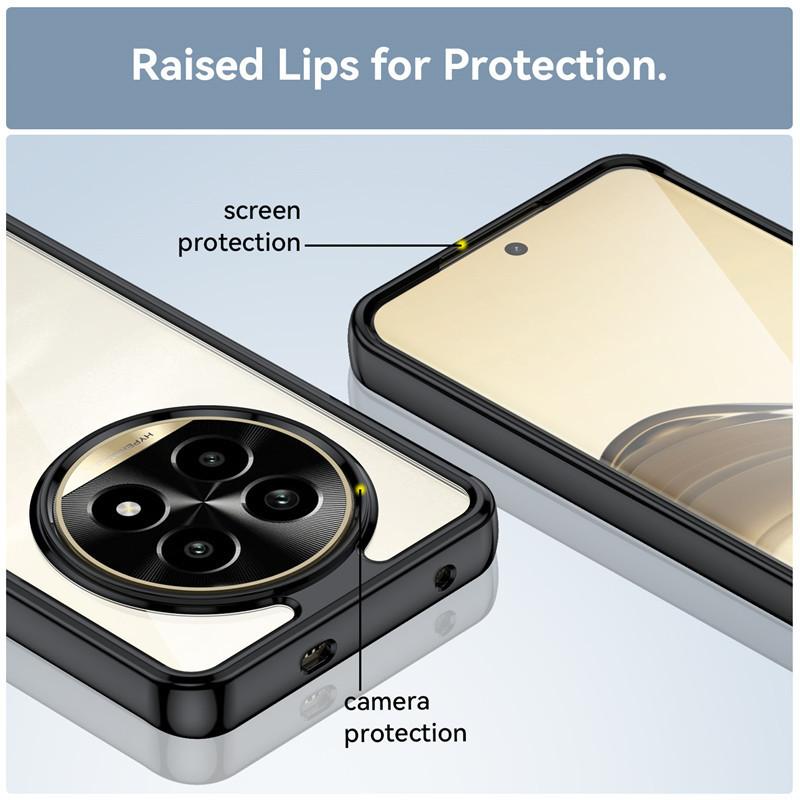 Чехол для Realme 13 Pro Чехол для Realme 13 Pro Plus Чехол 6,7 дюйма Цветной мягкий силиконовый прозрачный бампер для Realme 13 Pro