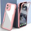 Чехол-бампер 360° для iPhone 17 Pro Max Air Capa для iPhone 16 Pro Max 14 15 Plus 16E 13 12 Mini Защита экрана Чехол для телефона