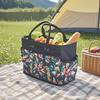 Stylish and Elegant Printed Storage Bag Lightweight Handbag Organizer and Storage Pouch Suitable for Outdoor Picnic Storage