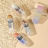 Glitter Highlighter Stick Body Shimmer 3D Face Body Sparkle Highlighter Brightening Music Festival Shimmer Powder Makeup