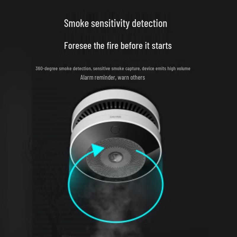 Hikvision 4-мегапиксельная панорамная камера «рыбий глаз» 360° с обнаружением дыма, штекер CN (адаптер в комплекте)