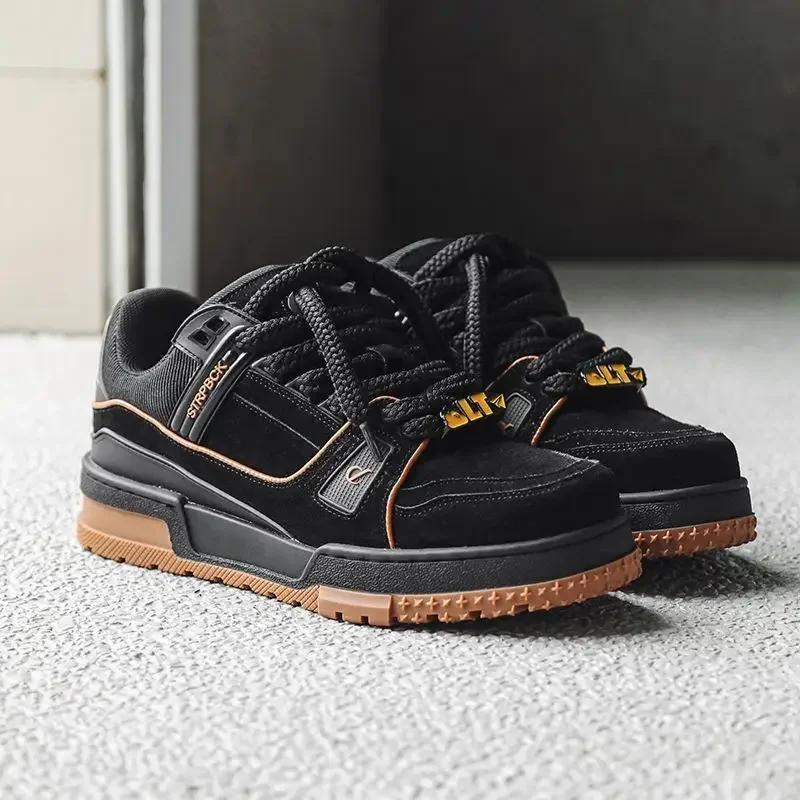 Новые белые кожаные повседневные спортивные туфли для пар, модные и универсальные, на шнуровке, для активного отдыха, большие размеры 36-44