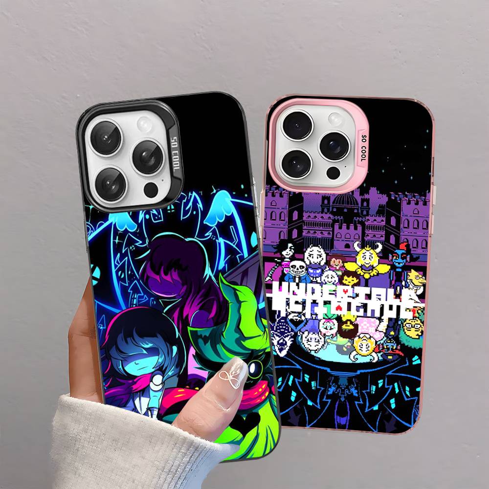 Чехол для телефона Deltarune Ralsei Для iPhone 17 16 15 14 13 12 11 Pro Max Plus Цвет Серебряный Чехол