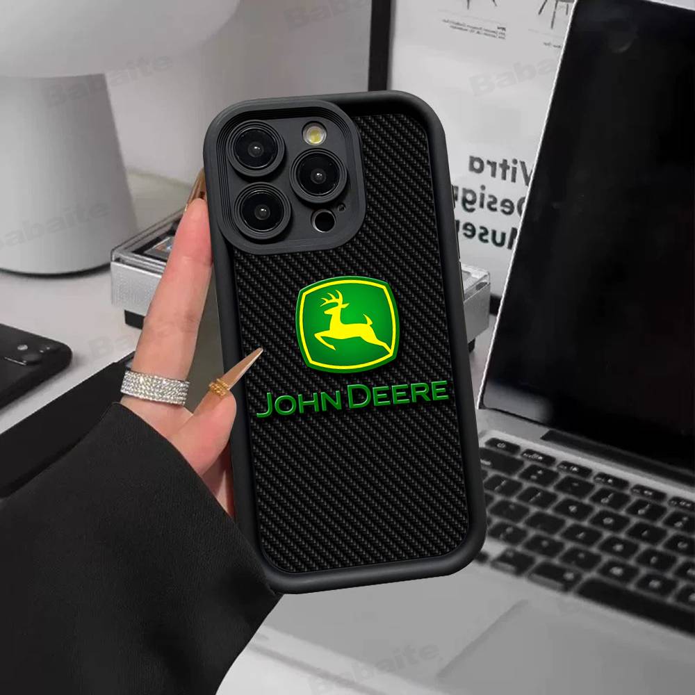 Зеленый J-John Truck D-Deeres Чехол из ТПУ для телефона Iphone 17 16 15 14 13 12 11 Pro Max Plus Чехол
