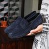 Fashion Male Driving Shoes for Men Suede Leather Designer Luxury Brand Smile Mens Casual Formal Loafers Slip On Moccasin Flats Footwear