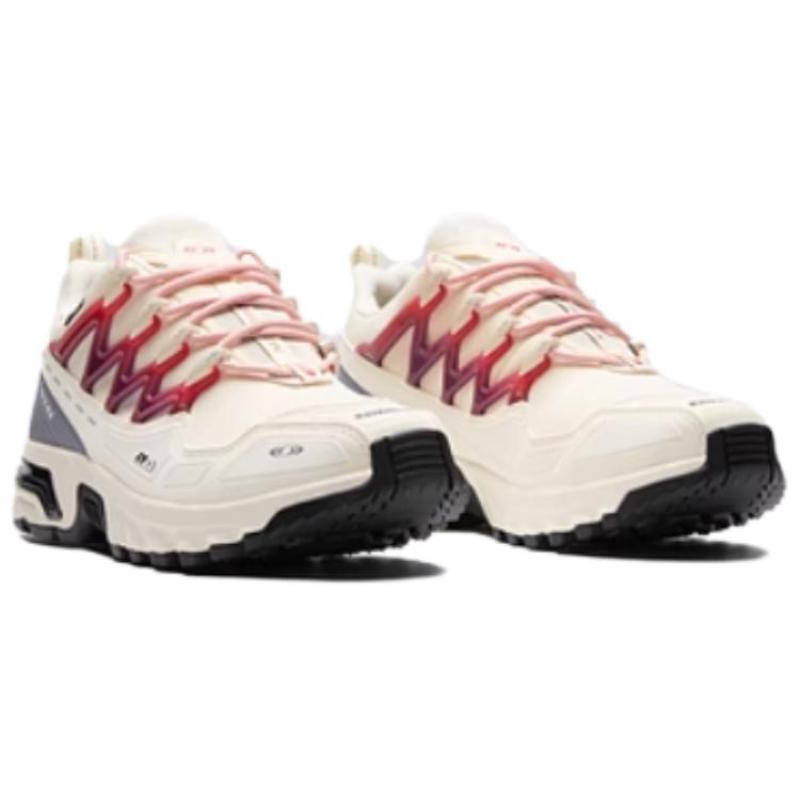 SALOMON ACS + CSWP Нескользящие Износостойкие Дышащие Поддерживающие Низкие Уличные Кроссовки Унисекс Белые Кроссовки 475959