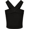 Urban Classics Womens/Ladies Cross Neck Top