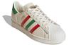 Superstar Adidas Originals 'Off White Scarlet Green' FZ5435