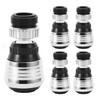 5Pcs 360 Degrees Rotating Faucet Nozzle Filter Bubbler 0.3 Aeration Sprinkler for Kitchen