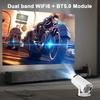 Проектор HY300 WiFi6 Magcubic 260ANSI Android11.0 4K Allwinner H713 130-дюймовый экран BT5.0 1280*720P Домашний кинотеатр Портативный для улицы