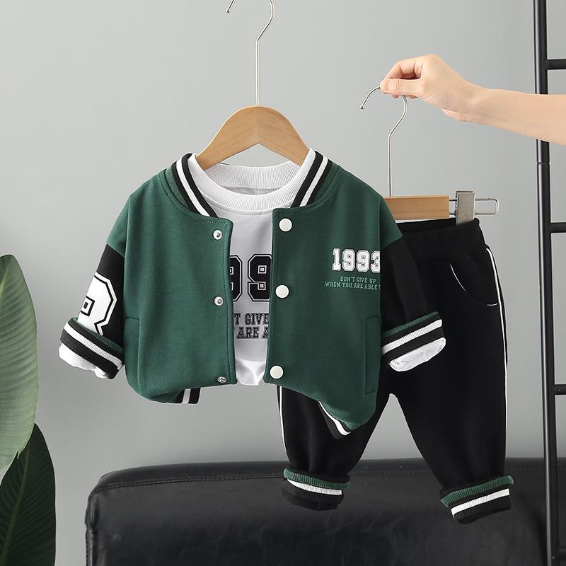 Детская бейсбольная куртка, куртка-бомбер для мальчиков, весна-осень, классное пальто для мальчиков, детская верхняя одежда с буквенным принтом