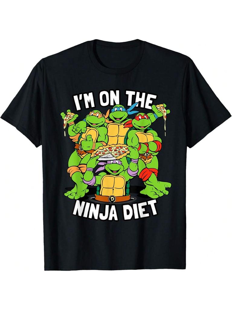 Mademark X - I'm On The Diet TMNT Pizza T-Shirt