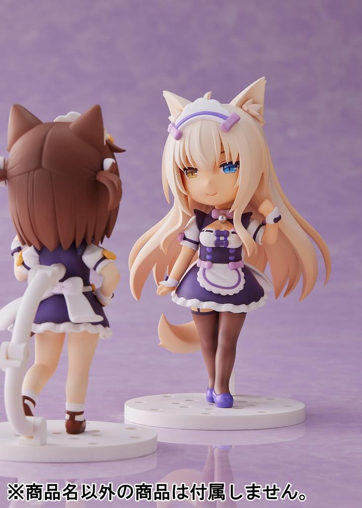 PM Office A Мини-фигурка Nekopara Коконат Приблизительно 100 мм Полная фигурка (СЛИВА) 100! Фигурка, Высокая, Без масштаба, ПВХ, PF195, Раскрашенная,