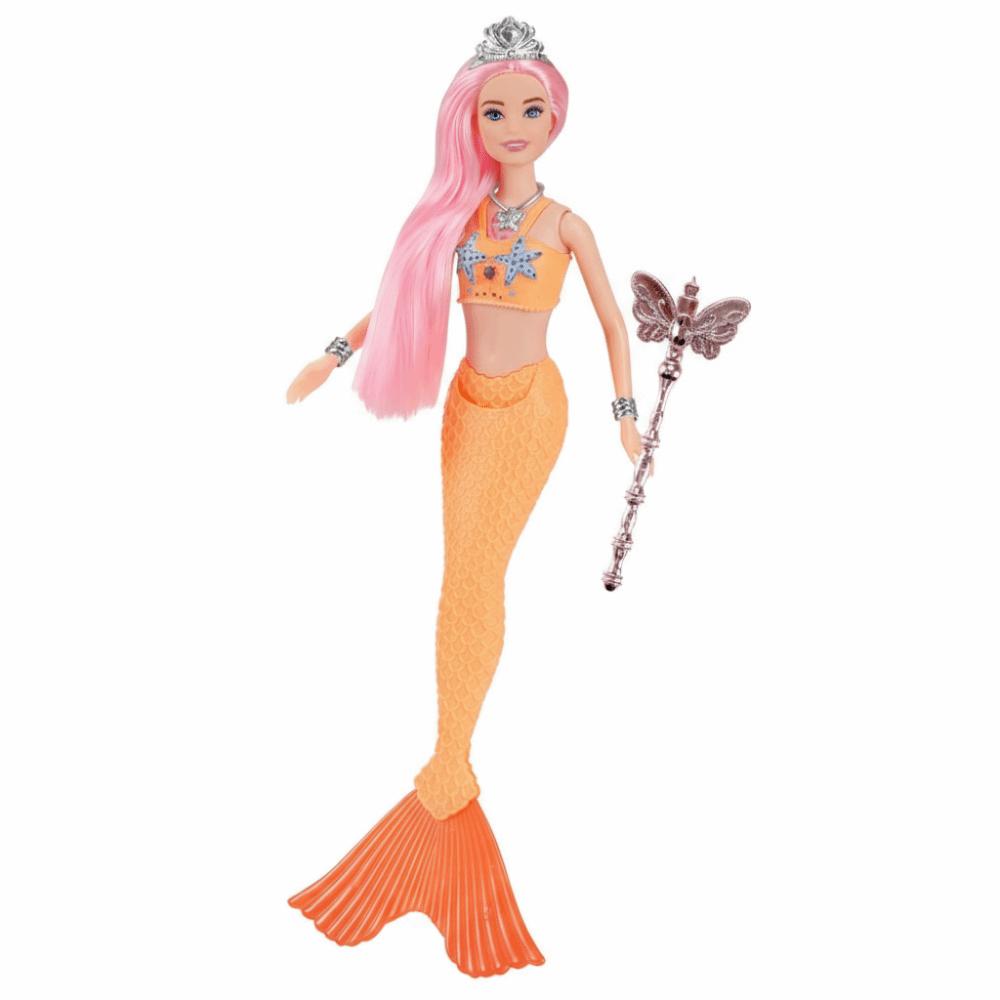 32cm Mermaid Doll Soft Light Playhouse Toy Cute Children Gift Kids Entertainme