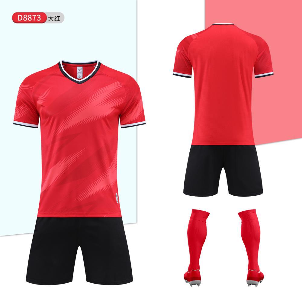Football suit competition training suit summer primary and secondary school students training camp children adult sportswear group buying printing