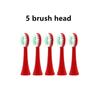 Sonic Electric Toothbrush Children's Clean Timer Cartoon Kids With Replacement Head Ultrasonic  IPX6 Waterproof Rechargeable