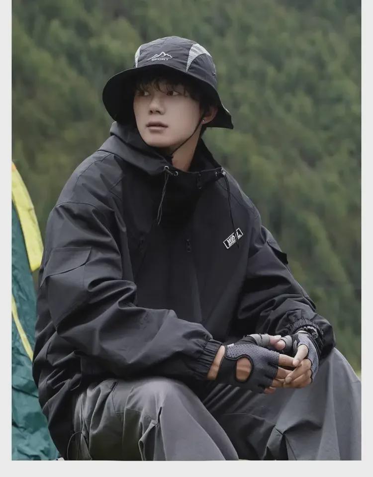 Мужская ветрозащитная водонепроницаемая куртка Mountain Outdoor — модная функциональная рабочая одежда в американском стиле для весны и осени