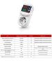 Voltage control relay with voltage and current protection (16A) / 16A circuit breaker to protect household appliances from surges and overcurrent