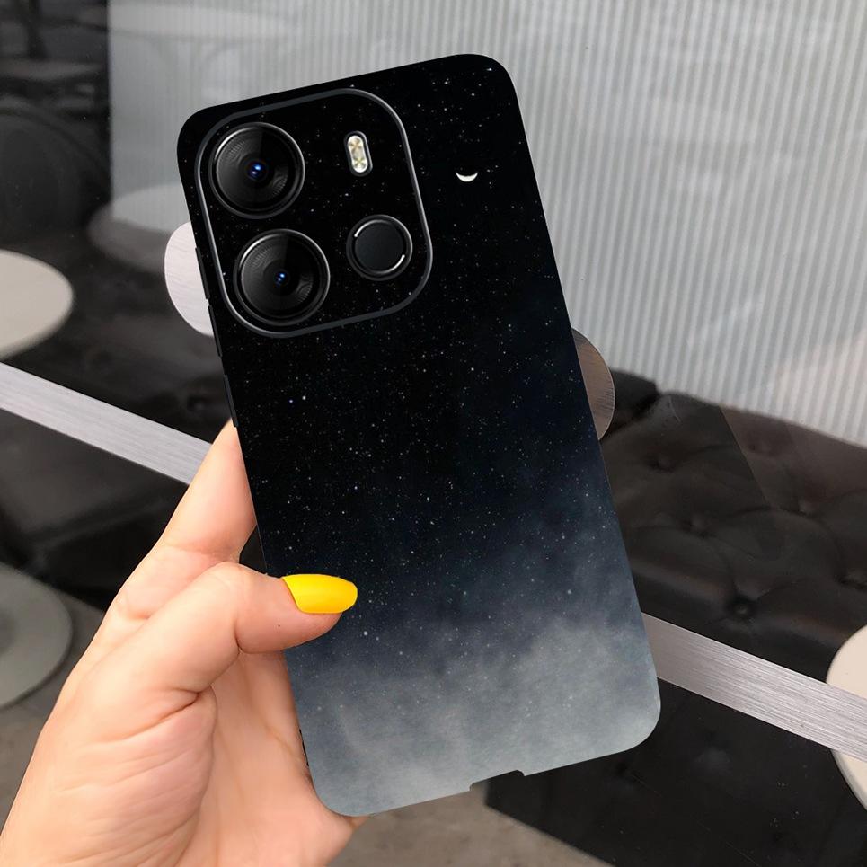 For Cover Tecno Pop 7 Pro Case Astronaut Dragon Silicone TPU Soft Back Cover Cases for Tecno Pop7 Pro BF7 Shockproof Bumper Capa