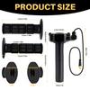 3Pin Full Twist Throttle 3 Pin Surron Style Ebike Throttle Grip for Macfox X1 X2 Eskute V200 E-Bike with 7/8" Handlebars Throttles 2