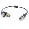 1 BNC Male to 2 way BNC Female Splitter Video Cable Cord Connector Adapter Wire Для удлинительного провода для камеры видеонаблюдения