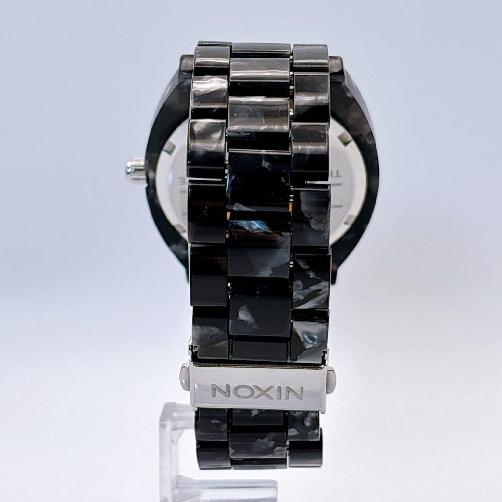 Б/У Часы NIXON Time Teller Ацетат Мрамор Рабочие Хорошее Состояние