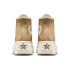 Converse Run Star Hike Модный тренд Высокие парусиновые кеды Унисекс Коричневый Желтый