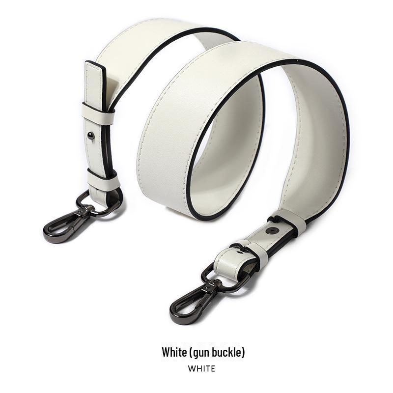 Lychee Pattern Cowhide Bag Replacement Strap - Single, Long, Versatile, Wide Shoulder Style