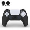 Защитная силиконовая крышка для контроллера PS5 Для Playstation 5 Противоскользящая накладка Кожа для PS5 Slim Чехлы Накладки на стики Аксессуары