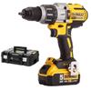 18V Impact Drill + 2 X 5Ah Batteries + TSTAK Case - DEWALT - DCD996P2-QW