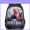 Прочный и вместительный студенческий рюкзак Marvel's Spider-man 2 с модными узорами и нейлоновым материалом