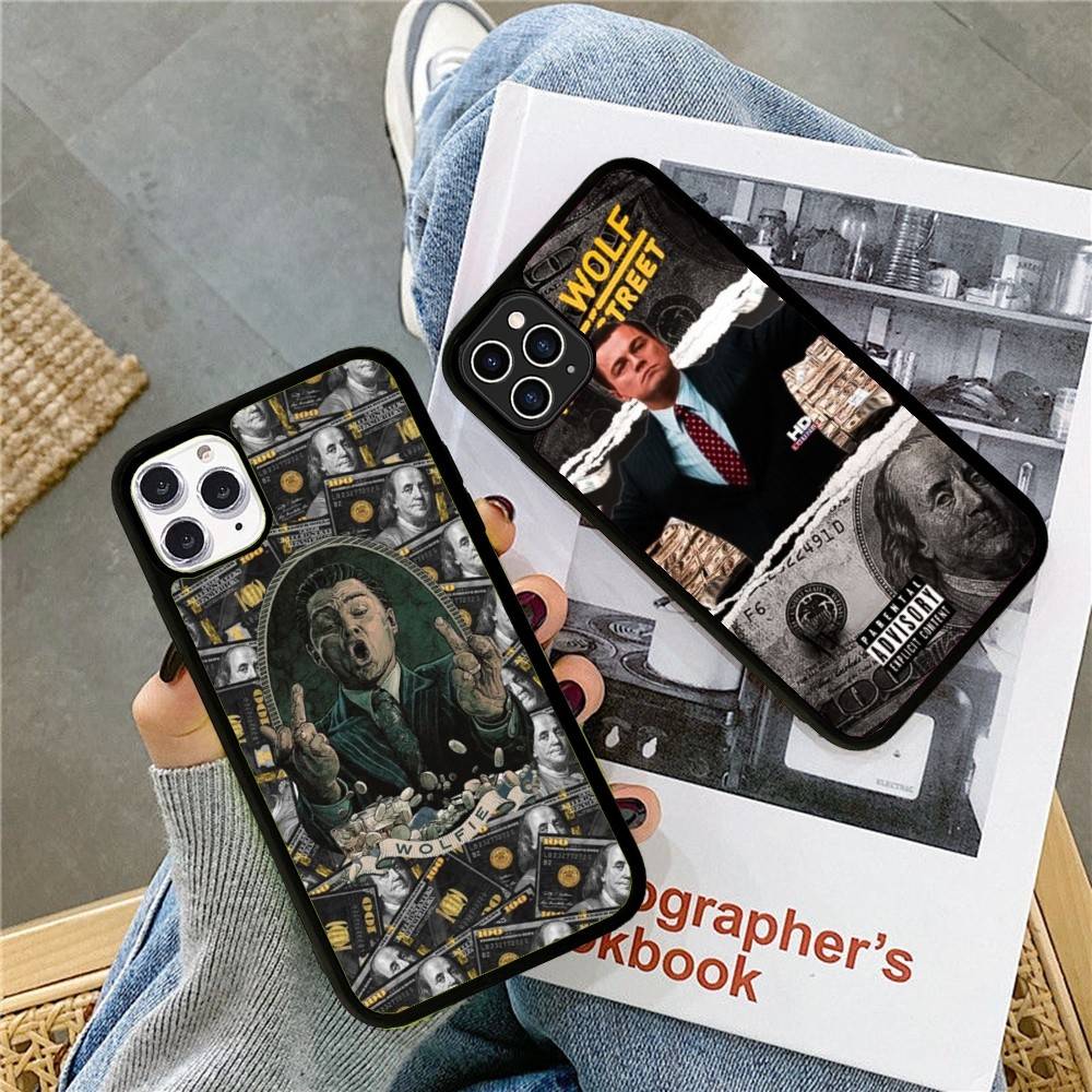 Классический фильм Волк с Уолл-Стрит Для IPhone 17 16 15 14 13 12 11 Mini Pro Max Plus Задняя крышка для телефона из ПК+ТПУ