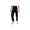 Sportswear Team Logo Spliced Contrast Cuff Loose Joggers Women Bottoms Black DQ6603-010