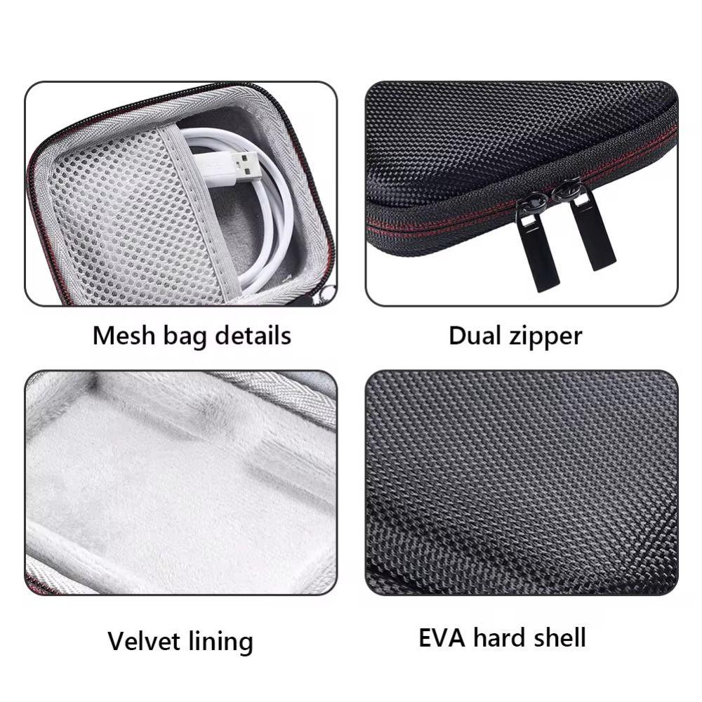Anti Scratch Carrying Case Hard EVA Case for Samsung SSD T7 Shield/T9 4TB 2TB 1TB Travel