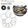 Watch Gasket Kit,28pcs 0.6mm O-Ring Set Sealing Rings Watch Rubber Seals Size 13-40mm for Watch Back