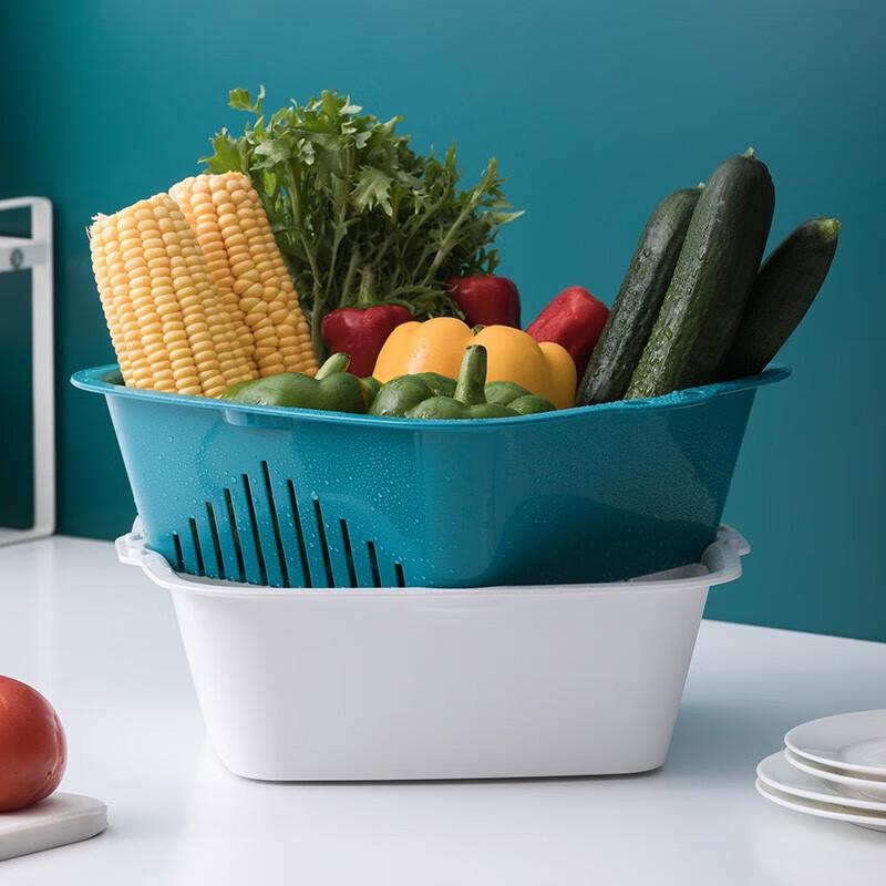 Chahua Multi-functional Double-Layer Kitchen Drain Basket