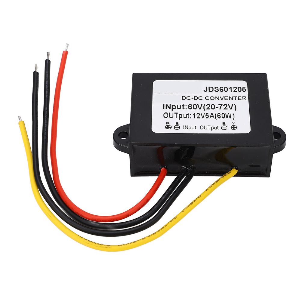 DC to DC Converter Buck Регулируемый 60 В(20?72В) до 12 В 5 А PP Shell эпоксидная смола блоки питания