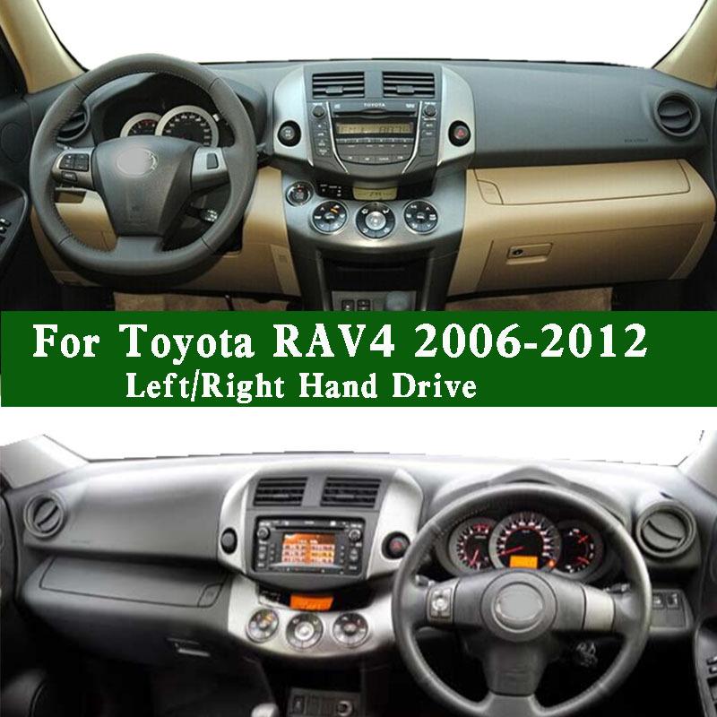 Для Toyota RAV4 2006-2012 V6 XTR A3 240S Коврик на приборную панель Защитная накладка от солнца на панель приборов Защитная накладка от грязи Декоративные элементы