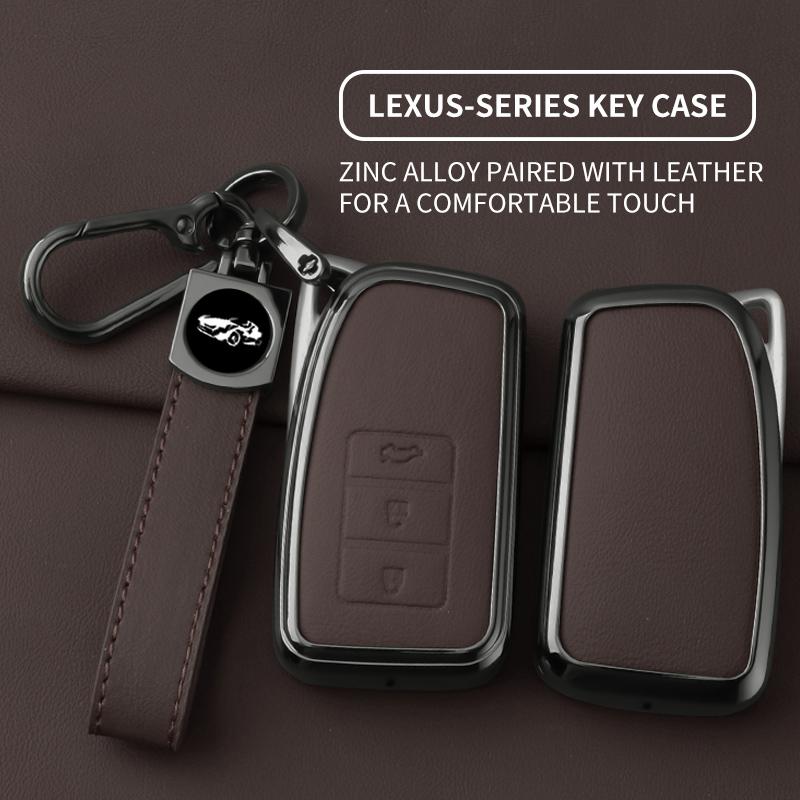 Interior Mouldings Car Alloy Key Case Cover For Lexus NX IS RX ES GX LX LS UX GS 200 260 300 350 NX200 NX300 RX350 ES300 Keychai