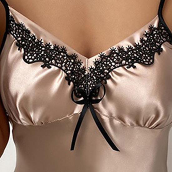 Пижамы шелковистые на тонких бретельках, универсальная летняя женская одежда для сна на ночь