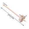 DIY Craft Sewing Accessories Beginners Whorl Yarn Spin Drop Spindle Handmade Solid Wooden