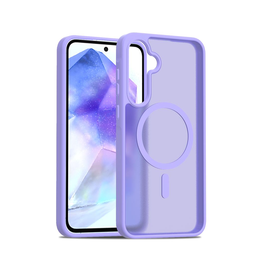 Ультратонкий чехол MagSafe для Samsung Galaxy A55 A35 5G - TPU/PC Silky Smooth Touch Wireless Charging Противоударный чехол